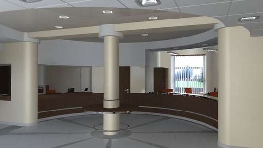 Nowe wnętrza UM w Świdniku (wizualizacje)