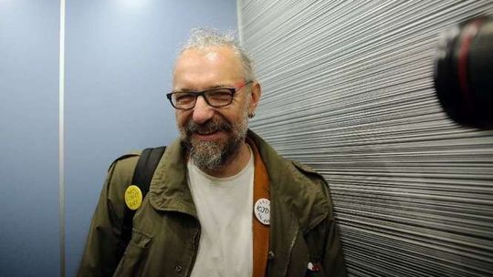 Lider KOD Mateusz Kijowski w Lublinie 