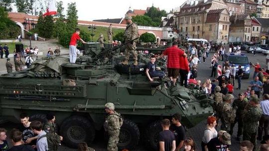 Amerykańscy żołnierze w Lublinie Amerykańscy żołnierze w Lublinie