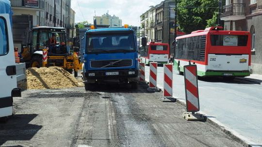 Rozpoczęła się przebudowa ul. Narutowicza