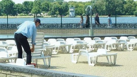 Słoneczny Wrotków przed otwarciem