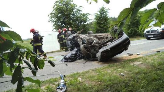Wypadek w miejscowości Terpentyna