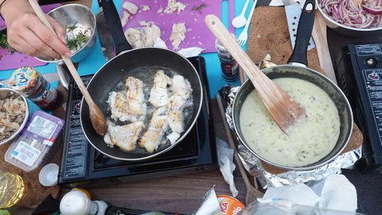 Gotowanie na placu Rybnym