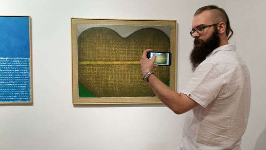 Wystawa „Pankiewicz i po... Uwalnianie koloru”