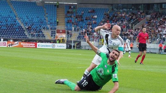 Górnik Łęczna pokonał Legię Warszawa na Arenie Lublin 1:0