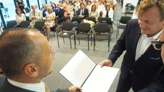 Wręczenie aktów awansu zawodowego nauczycieli