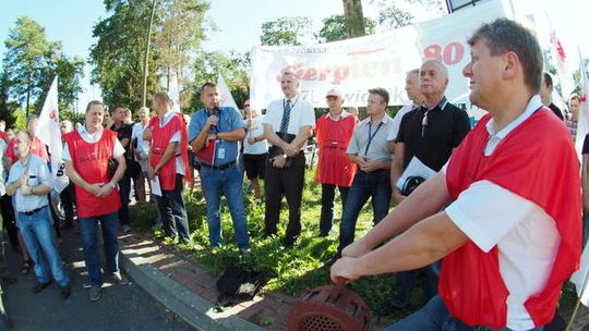 Protest w PZL-Świdnik