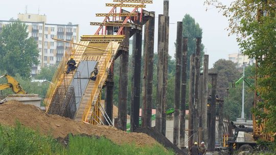 Przebudowa ul. Muzycznej: Most na Bystrzycy nabiera kształtu