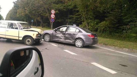 Wypadek w Kraśniku na ul. Urzędowskiej