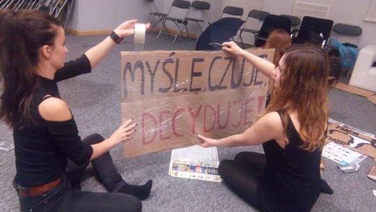 Czarny protest w Lublinie - przygotowania