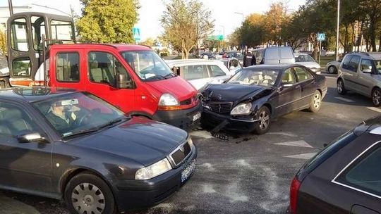 Wypadek na ul. Związkowej w Lublinie