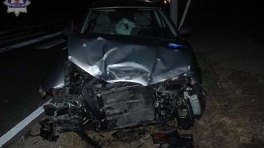 Grabowiec: 18-latek wymusił pierwszeństwo na skrzyżowaniu