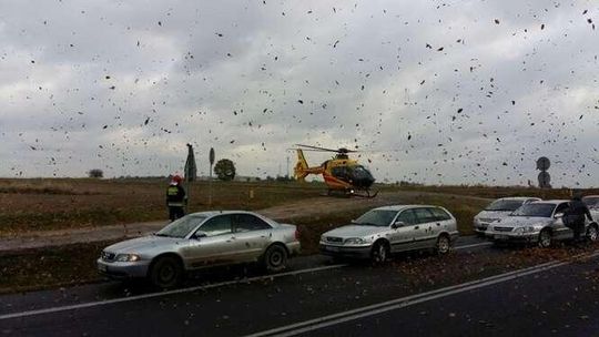 Wypadek w miejscowości Dziecinin