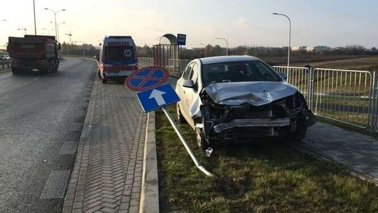 Wypadek na ul. Zelwerowicza