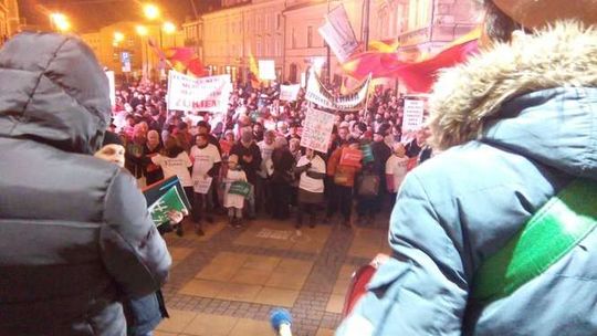 Manifestacja w obronie Krzysztofa Żuka