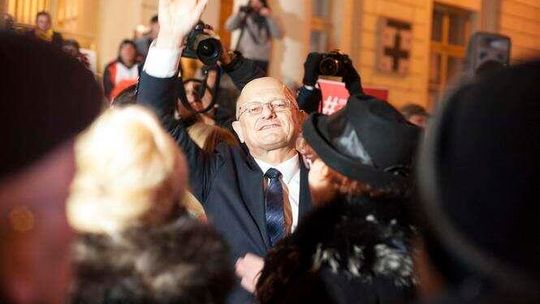 Manifestacja Murem za Żukiem w Lublinie