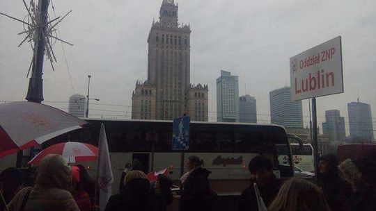 Protest nauczycieli