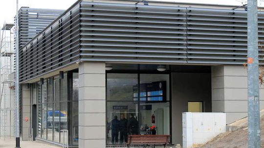 Nowy dworzec kolejowy w Puławach Nowy dworzec kolejowy w Puławach