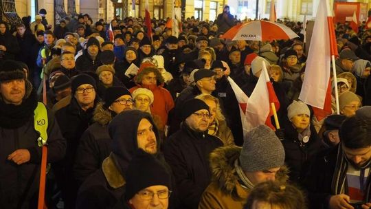Demonstracja KOD w Lublinie