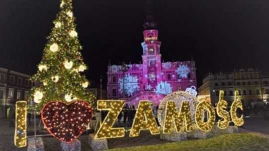 Iluminacje świąteczne w woj. lubelskim