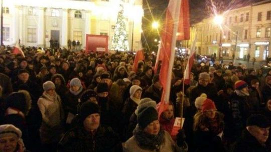 Protest KOD w Lublinie