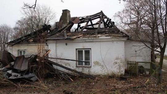 Pożar w pałacu w Werbkowicach