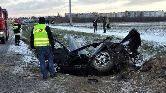 Wypadek w Kraśniku na al. Tysiąclecia Wypadek w Kraśniku na al. Tysiąclecia