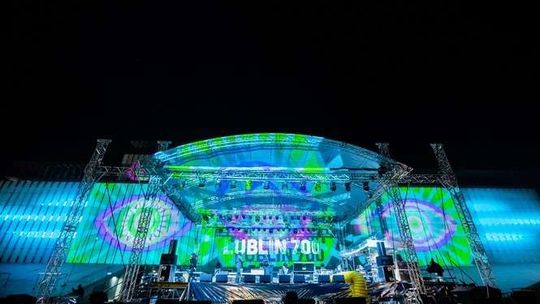 Sylwester w Lublinie. Próby przed imprezą - zdjęcia Sylwester w Lublinie. Próby przed imprezą - zdjęcia