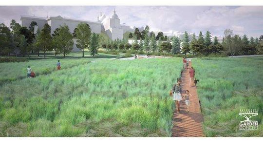 Koncepcja Błoni pod Zamkiem