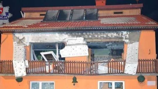 Wybuch gazu zniszczył dom jednorodzinny