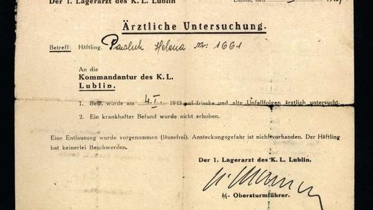 Państwowe Muzeum na Majdanku dostało unikatowe dokumenty Państwowe Muzeum na Majdanku dostało unikatowe dokumenty