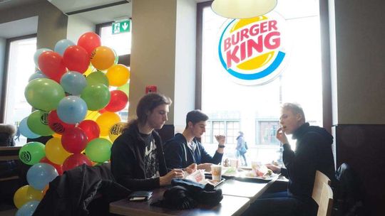 Otwarcie restauracji sieci Burger King