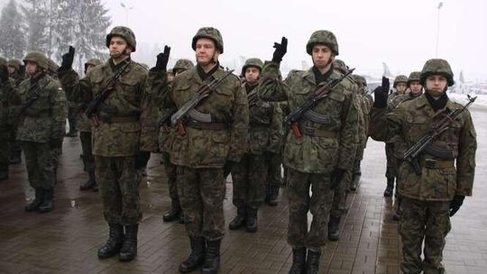 Przysięga wojskowa w Dęblinie Przysięga wojskowa w Dęblinie