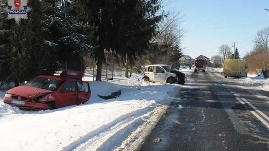 Wypadek w Trzebieszowie Wypadek w Trzebieszowie