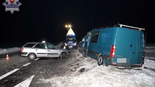 Wypadek w Guzówce Kolonia w powiecie Biłgorajskim