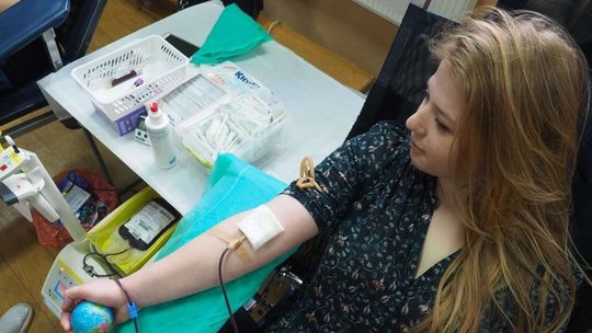 Akcja oddawania krwi w lubelskim chemiku Akcja oddawania krwi w lubelskim chemiku