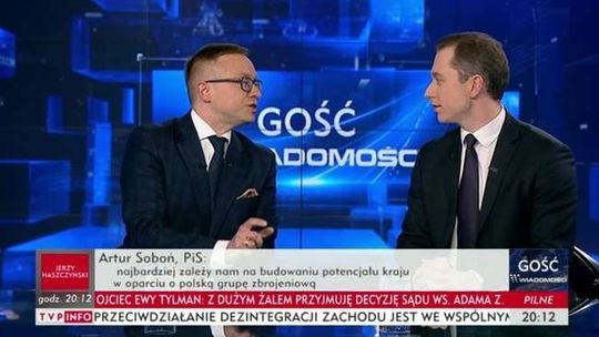 Przetarg na śmigłowce. Artur Soboń i Cezary Tomczyk w TVP Info