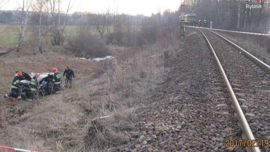 Czerwionka: Wypadek na przejeździe kolejowym