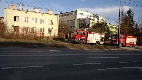 Pożar przy ul. Diamentowej