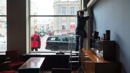 Restauracja Heban przed otwarciem