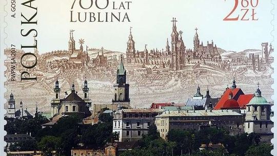 Znaczek Poczty Polskiej na 700-lecie Lublina