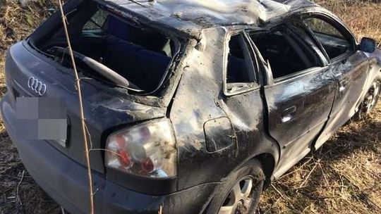 Wypadek w miejscowości Korhynie Wypadek w miejscowości Korhynie