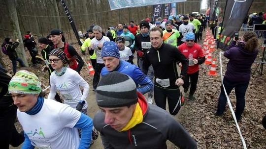 Bieg Chęć na pięć w lesie Stary Gaj. Część 1