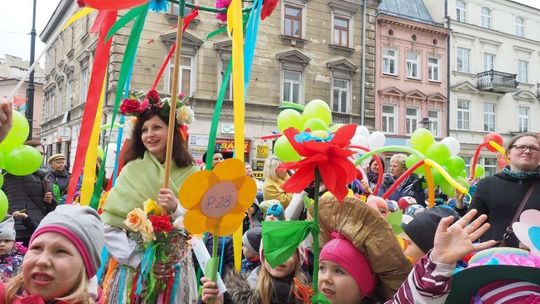 Powitanie wiosny lubelskich przedszkolaków