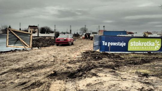 Budowa nowego sklepu Stokrotka w Lublinie