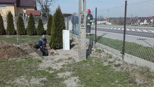 Bełżec: Uszkodzona rura gazowa