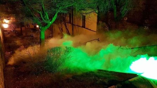 Testy zadymiarki przed Nocą Kultury