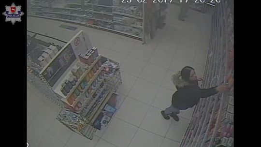 Kradzieże w drogerii przy ul. Mełgiewskiej w Lublinie