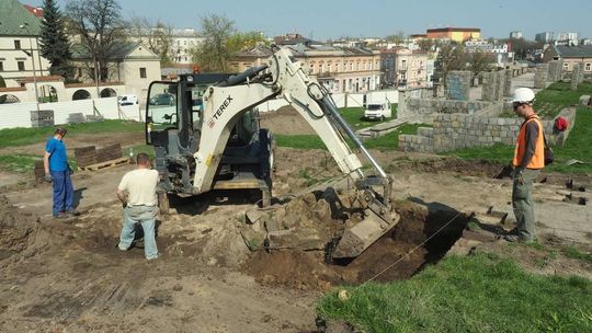 Prace archeologiczne na terenie kompleksu Alchemia w Lublinie