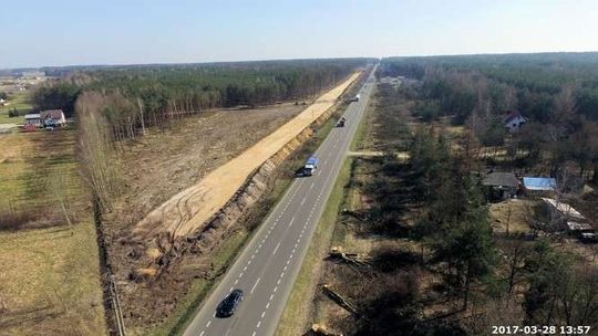 Budowa kolejnego odcinka drogi S17